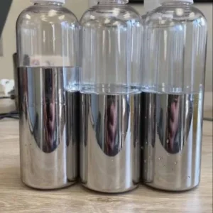 Silbernes flüssiges Quecksilber